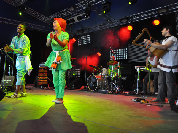 Paléo Festival 2012, Nyon: Imperial Tiger Orchestra, July 19, Club Tent.