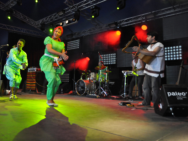 Paléo Festival 2012, Nyon: Imperial Tiger Orchestra, July 19, Club Tent.