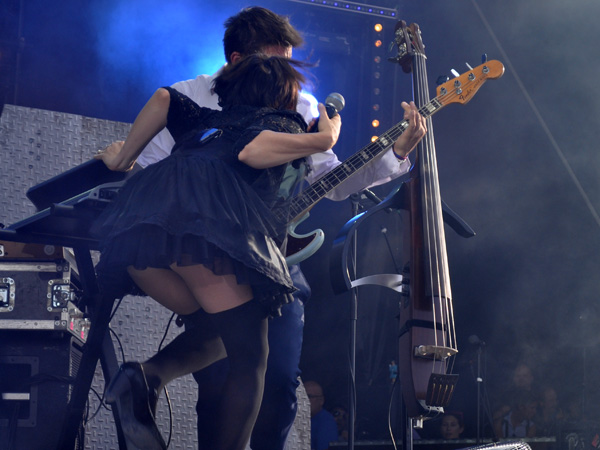 Paléo Festival 2012, Nyon: Caravan Palace, July 19, Grande Scène.