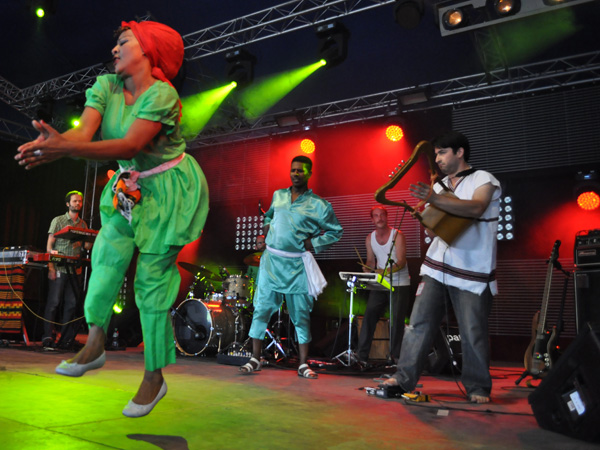 Paléo Festival 2012, Nyon: Imperial Tiger Orchestra, July 19, Club Tent.