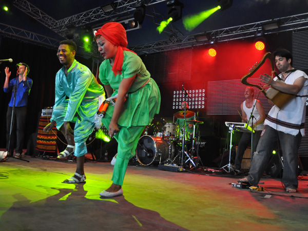 Paléo Festival 2012, Nyon: Imperial Tiger Orchestra, July 19, Club Tent.