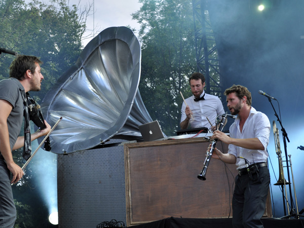 Paléo Festival 2012, Nyon: Caravan Palace, July 19, Grande Scène.