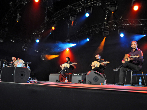 Paléo Festival 2012, Nyon: Trio Joubran, July 19, Dôme.