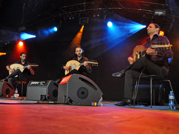 Paléo Festival 2012, Nyon: Trio Joubran, July 19, Dôme.