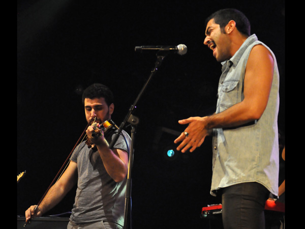 Paléo Festival 2012, Nyon: Mashrou' Leila, July 19, Dôme.