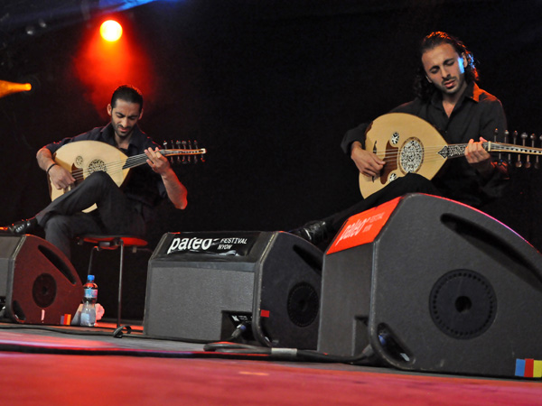 Paléo Festival 2012, Nyon: Trio Joubran, July 19, Dôme.