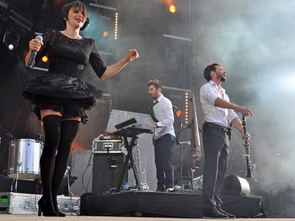 Paléo Festival 2012, Nyon: Caravan Palace, July 19, Grande Scène.