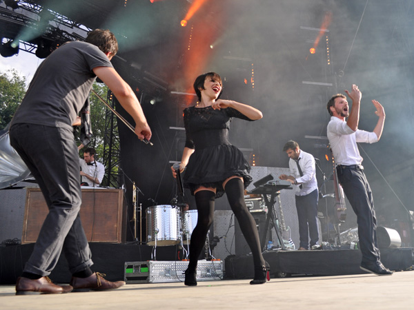 Paléo Festival 2012, Nyon: Caravan Palace, July 19, Grande Scène.