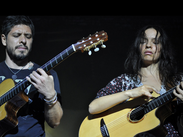 Paléo Festival 2012, Nyon: Rodrigo y Gabriela & C.U.B.A, July 20, Grande Scène.