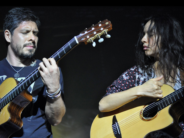 Paléo Festival 2012, Nyon: Rodrigo y Gabriela & C.U.B.A, July 20, Grande Scène.