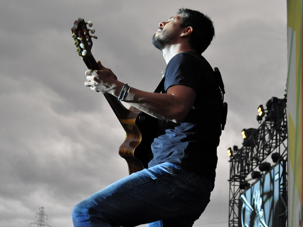 Paléo Festival 2012, Nyon: Rodrigo y Gabriela & C.U.B.A, July 20, Grande Scène.