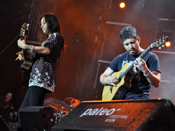 Paléo Festival 2012, Nyon: Rodrigo y Gabriela & C.U.B.A, July 20, Grande Scène.