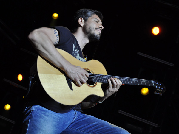 Paléo Festival 2012, Nyon: Rodrigo y Gabriela & C.U.B.A, July 20, Grande Scène.