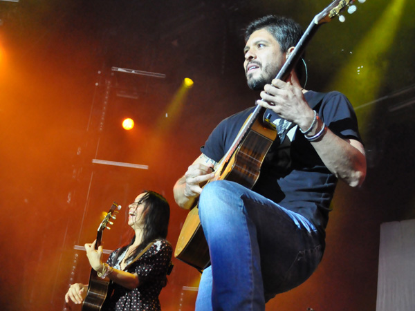 Paléo Festival 2012, Nyon: Rodrigo y Gabriela & C.U.B.A, July 20, Grande Scène.