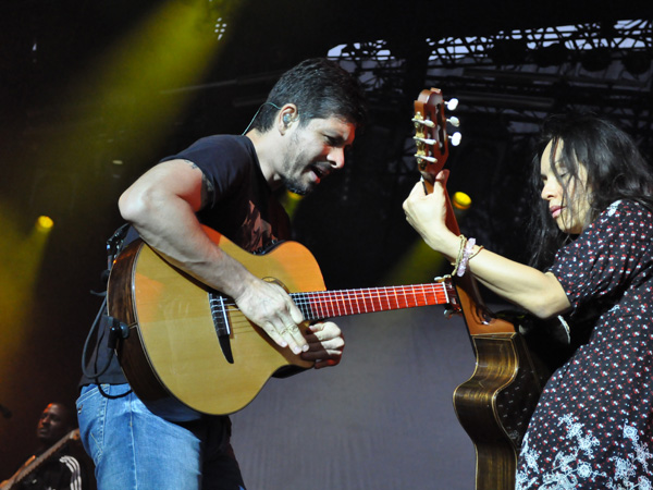 Paléo Festival 2012, Nyon: Rodrigo y Gabriela & C.U.B.A, July 20, Grande Scène.