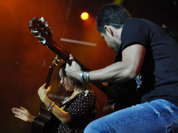 Paléo Festival 2012, Nyon: Rodrigo y Gabriela & C.U.B.A, July 20, Grande Scène.