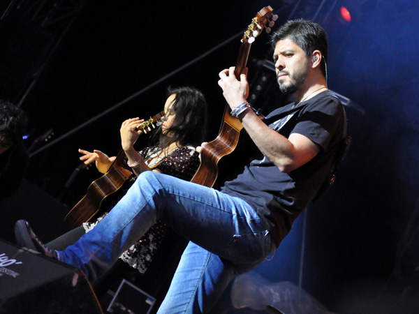 Paléo Festival 2012, Nyon: Rodrigo y Gabriela & C.U.B.A, July 20, Grande Scène.