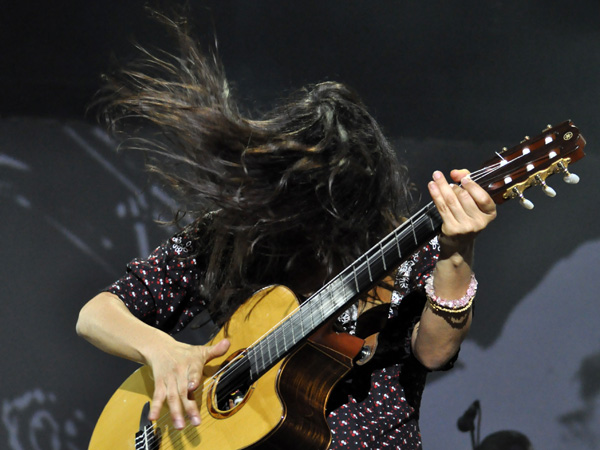 Paléo Festival 2012, Nyon: Rodrigo y Gabriela & C.U.B.A, July 20, Grande Scène.