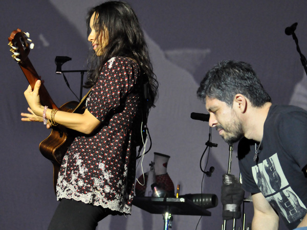 Paléo Festival 2012, Nyon: Rodrigo y Gabriela & C.U.B.A, July 20, Grande Scène.