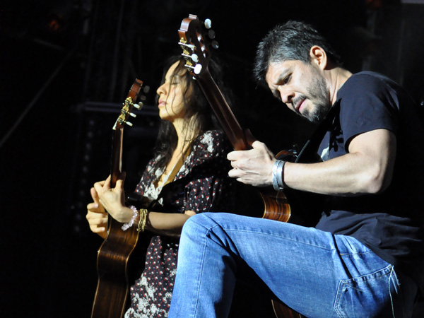 Paléo Festival 2012, Nyon: Rodrigo y Gabriela & C.U.B.A, July 20, Grande Scène.