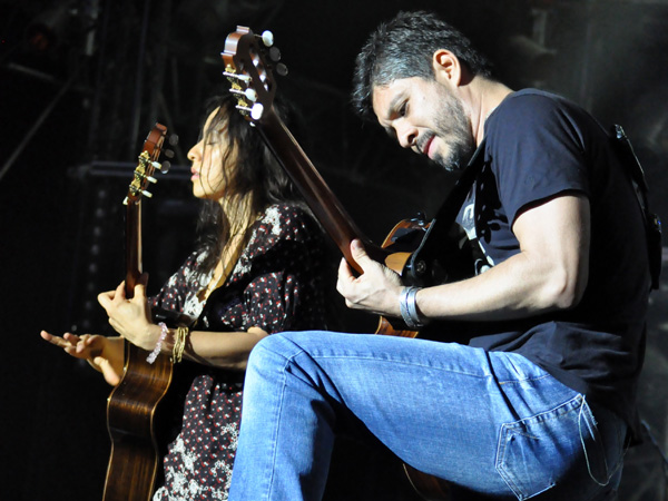 Paléo Festival 2012, Nyon: Rodrigo y Gabriela & C.U.B.A, July 20, Grande Scène.