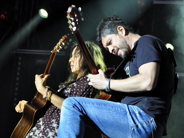 Paléo Festival 2012, Nyon: Rodrigo y Gabriela & C.U.B.A, July 20, Grande Scène.