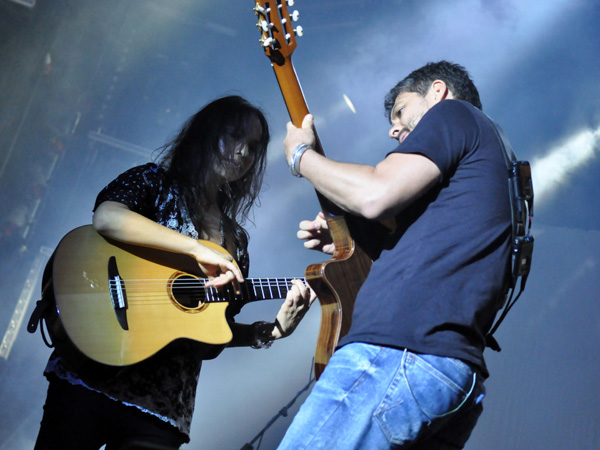 Paléo Festival 2012, Nyon: Rodrigo y Gabriela & C.U.B.A, July 20, Grande Scène.