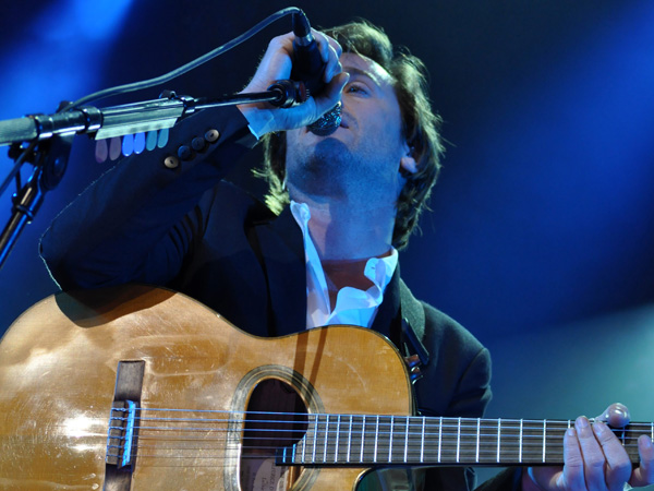 Paléo Festival 2012, Nyon: Thomas Dutronc, July 21, Chapiteau.