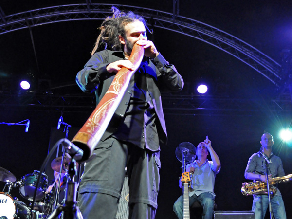 Montreux Jazz Festival 2013: Booost (CH - Reggae - ex-Moonraisers), July 6, Music in the Park.