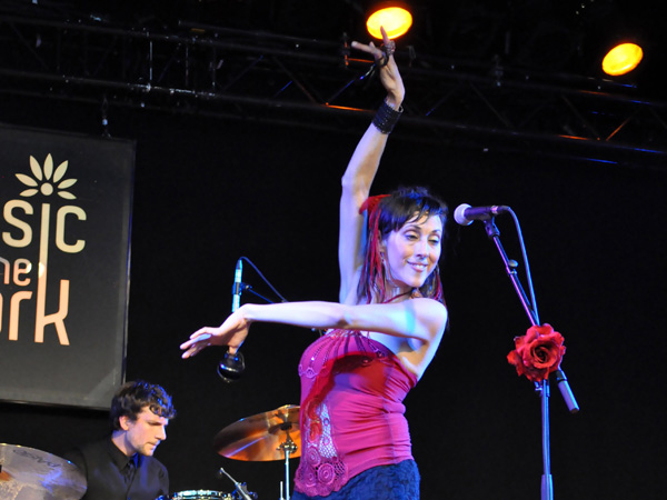 Montreux Jazz Festival 2013: Patricia Vonne (USA - Latin Rock), July 9, Music in the Park.