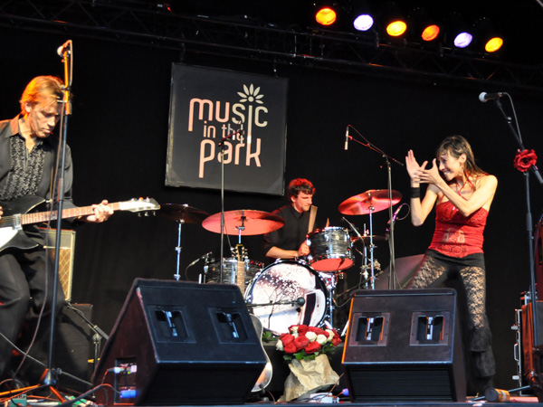 Montreux Jazz Festival 2013: Patricia Vonne (USA - Latin Rock), July 9, Music in the Park.