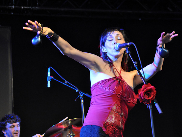 Montreux Jazz Festival 2013: Patricia Vonne (USA - Latin Rock), July 9, Music in the Park.