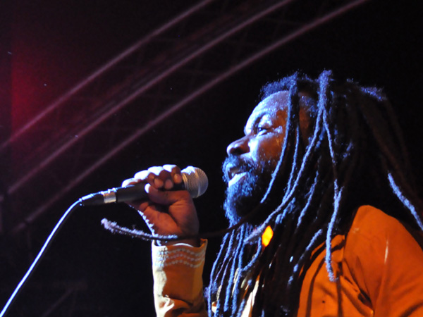 Montreux Jazz Festival 2013: Rocky Dawuni (Ghana - Reggae), July 9, Music in the Park.