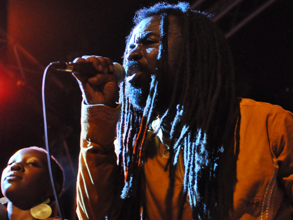 Montreux Jazz Festival 2013: Rocky Dawuni (Ghana - Reggae), July 9, Music in the Park.