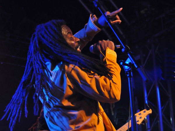 Montreux Jazz Festival 2013: Rocky Dawuni (Ghana - Reggae), July 9, Music in the Park.