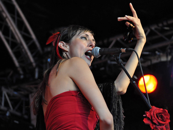 Montreux Jazz Festival 2013: Patricia Vonne (USA - Latin Rock), July 9, Music in the Park.