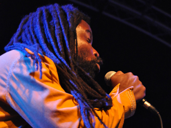 Montreux Jazz Festival 2013: Rocky Dawuni (Ghana - Reggae), July 9, Music in the Park.