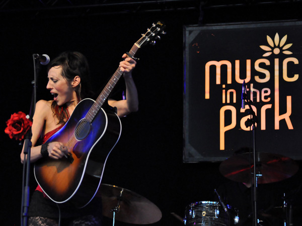 Montreux Jazz Festival 2013: Patricia Vonne (USA - Latin Rock), July 9, Music in the Park.