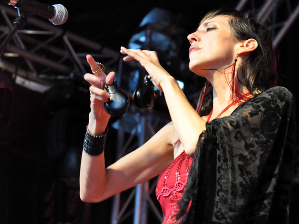 Montreux Jazz Festival 2013: Patricia Vonne (USA - Latin Rock), July 9, Music in the Park.