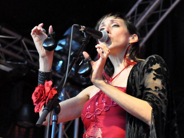 Montreux Jazz Festival 2013: Patricia Vonne (USA - Latin Rock), July 9, Music in the Park.