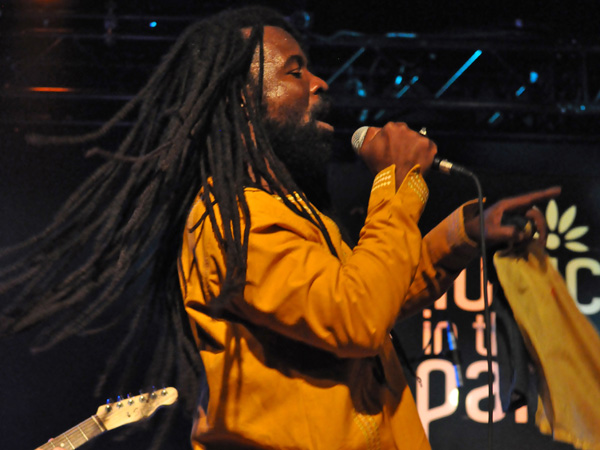 Montreux Jazz Festival 2013: Rocky Dawuni (Ghana - Reggae), July 9, Music in the Park.