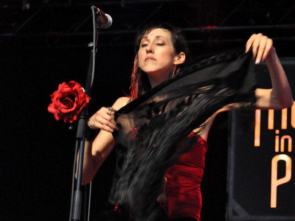 Montreux Jazz Festival 2013: Patricia Vonne (USA - Latin Rock), July 9, Music in the Park.