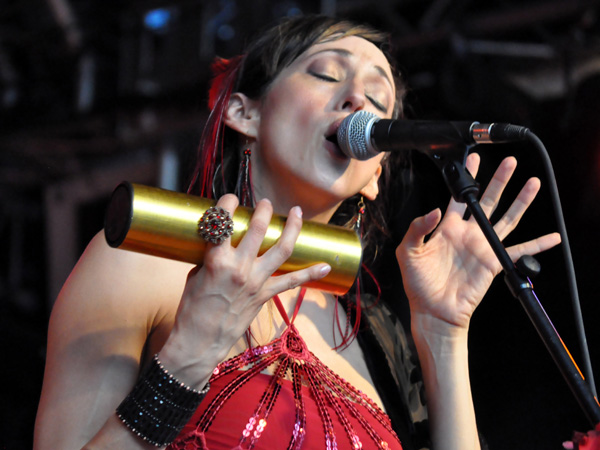 Montreux Jazz Festival 2013: Patricia Vonne (USA - Latin Rock), July 9, Music in the Park.