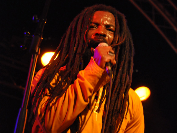 Montreux Jazz Festival 2013: Rocky Dawuni (Ghana - Reggae), July 9, Music in the Park.