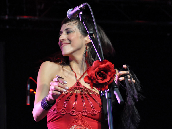 Montreux Jazz Festival 2013: Patricia Vonne (USA - Latin Rock), July 9, Music in the Park.