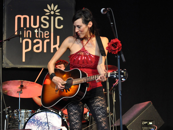 Montreux Jazz Festival 2013: Patricia Vonne (USA - Latin Rock), July 9, Music in the Park.