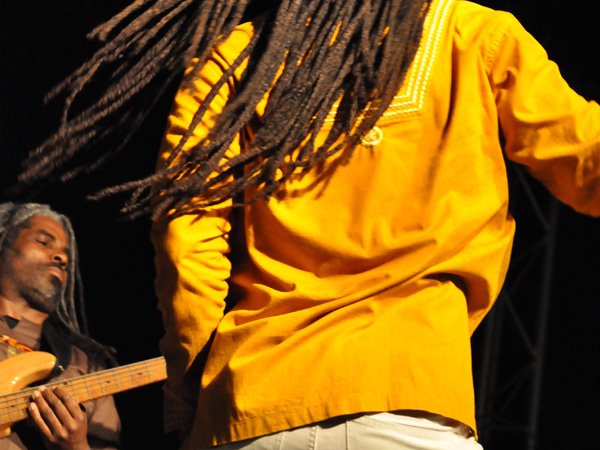 Montreux Jazz Festival 2013: Rocky Dawuni (Ghana - Reggae), July 9, Music in the Park.