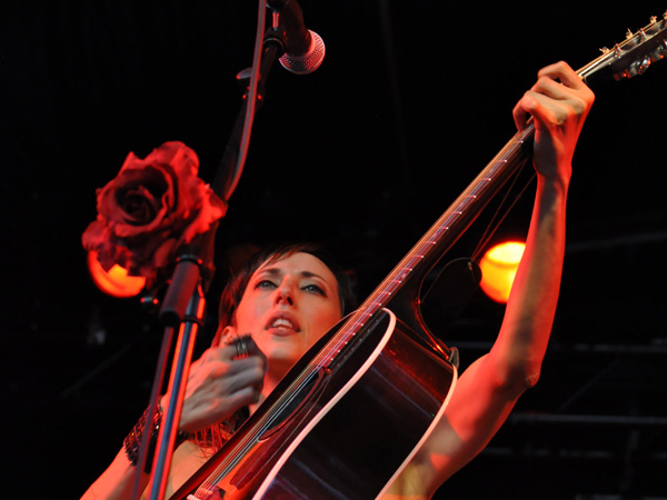 Montreux Jazz Festival 2013: Patricia Vonne (USA - Latin Rock), July 9, Music in the Park.