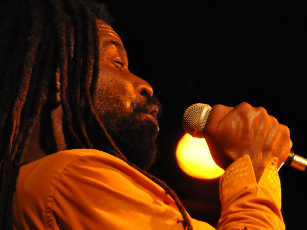 Montreux Jazz Festival 2013: Rocky Dawuni (Ghana - Reggae), July 9, Music in the Park.