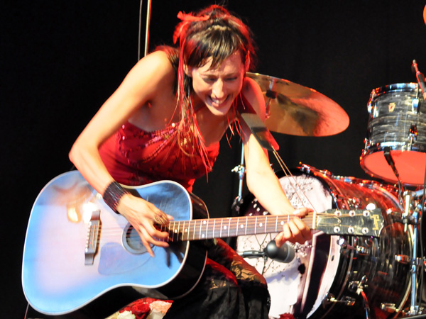 Montreux Jazz Festival 2013: Patricia Vonne (USA - Latin Rock), July 9, Music in the Park.